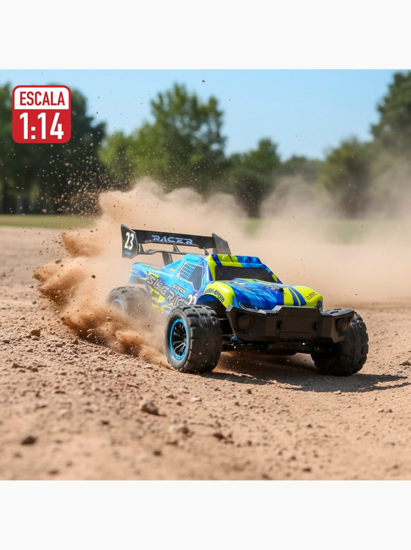 Voiture télécommandée tout-terrain nitro 1:14 speed & go N/A - Kiabi