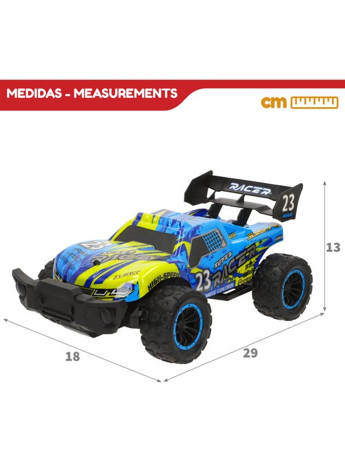 Voiture télécommandée tout-terrain nitro 1:14 speed & go - Kiabi