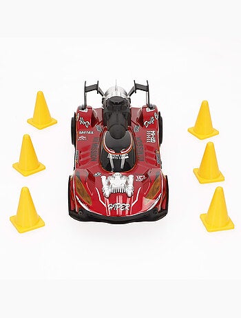 Voiture télécommandée xtreme drift avec accessoires, échelle 1:18 speed & go