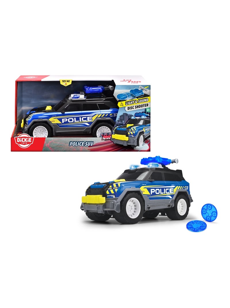 Voiture tout terrain Police SUV Bleu - Kiabi