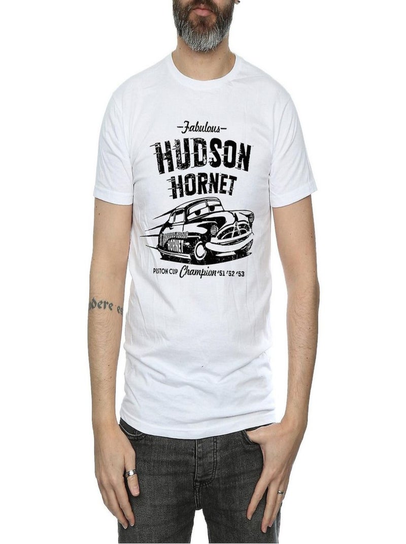 Voitures - T-shirt (Hudson Hornet) Blanc - Kiabi