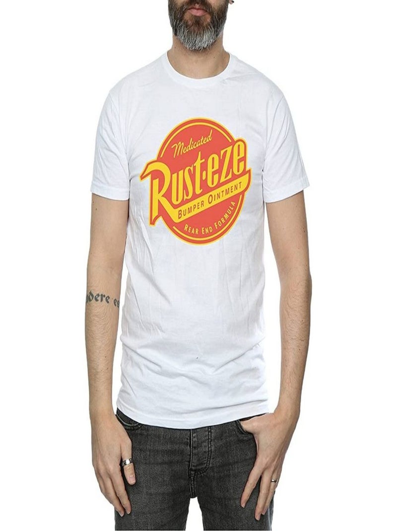 Voitures - T-shirt motif/style logo RUST-EZE Blanc - Kiabi