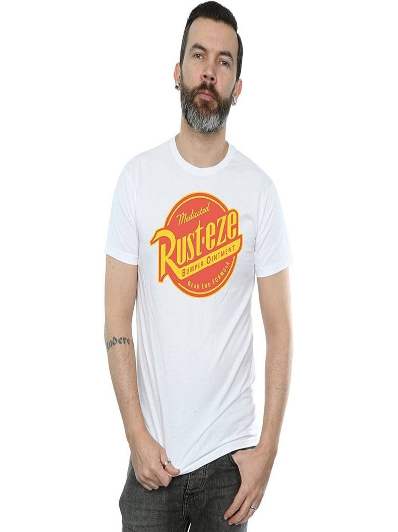 Voitures - T-shirt motif/style logo RUST-EZE Blanc - Kiabi