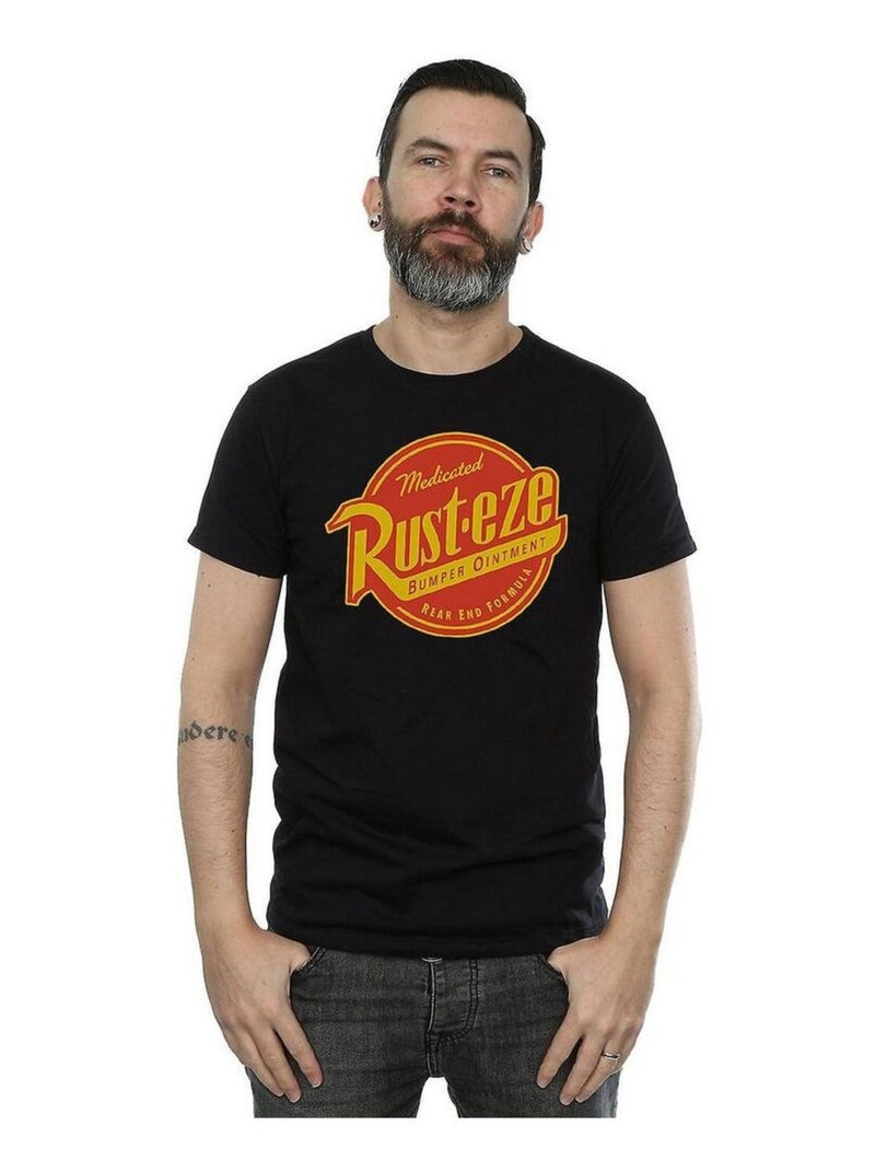 Voitures - T-shirt motif/style logo RUST-EZE Noir - Kiabi