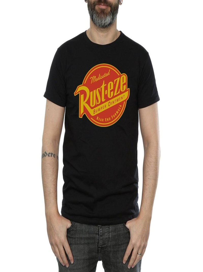Voitures - T-shirt motif/style logo RUST-EZE Noir - Kiabi