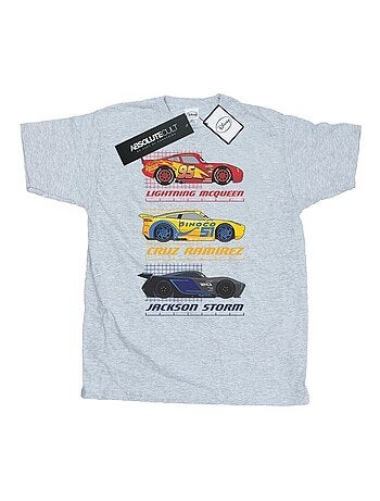 Voitures - T-shirt RACER PROFILE (Cruz Ramirez, Jackson Storm, Flash McQueen)