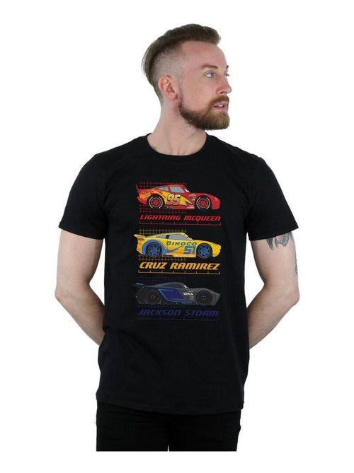 Voitures - T-shirt RACER PROFILE (Cruz Ramirez, Jackson Storm, Flash McQueen) - Kiabi