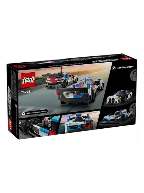 Voitures de course BMW M4 GT3 et BMW M Hybrid V8 - Kiabi