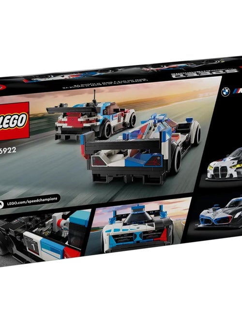 Voitures de course BMW M4 GT3 et BMW M Hybrid V8 - Kiabi