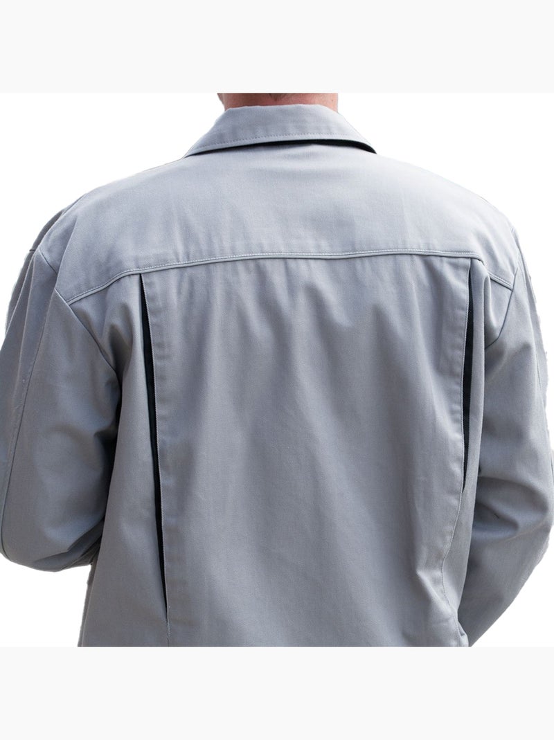 Voitureson Contrast - Veste travail Gris Noir - Kiabi