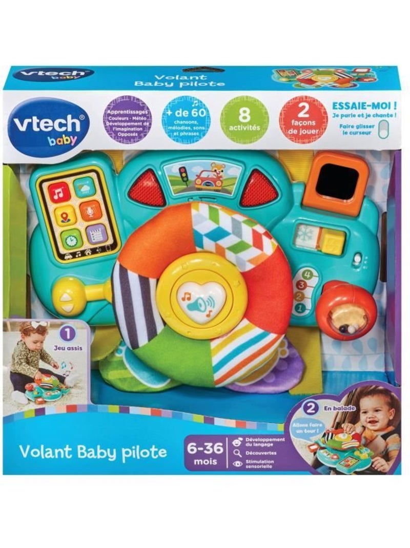 Volant Baby Pilote - Vtech Multicolore - Kiabi