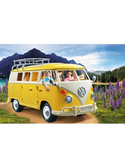Volkswagen T1 Combi Jaune 71520 - Playmobil - Kiabi