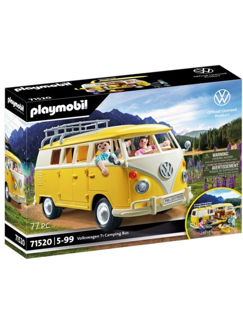 Volkswagen T1 Combi Jaune 71520 - Playmobil - Kiabi
