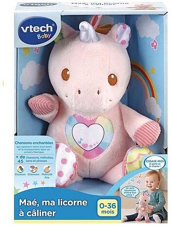 Vtech - Doudou - 5281 5 - Maé, Ma Licorne à Câliner