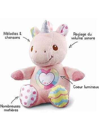 Vtech - Doudou - 5281 5 - Maé, Ma Licorne à Câliner