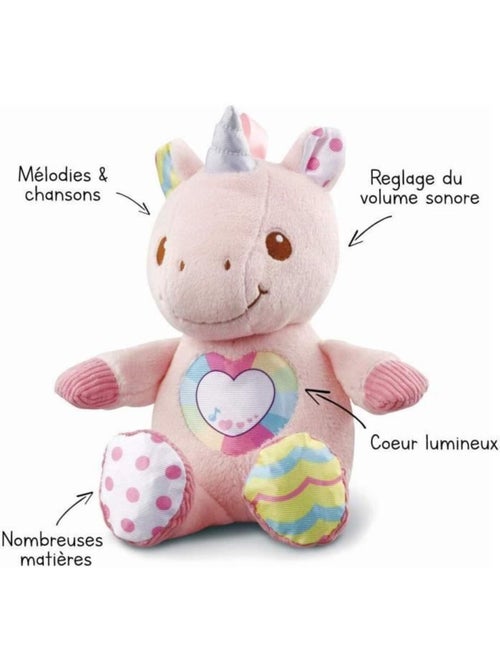 Vtech - Doudou - 5281 5 - Maé, Ma Licorne à Câliner - Kiabi