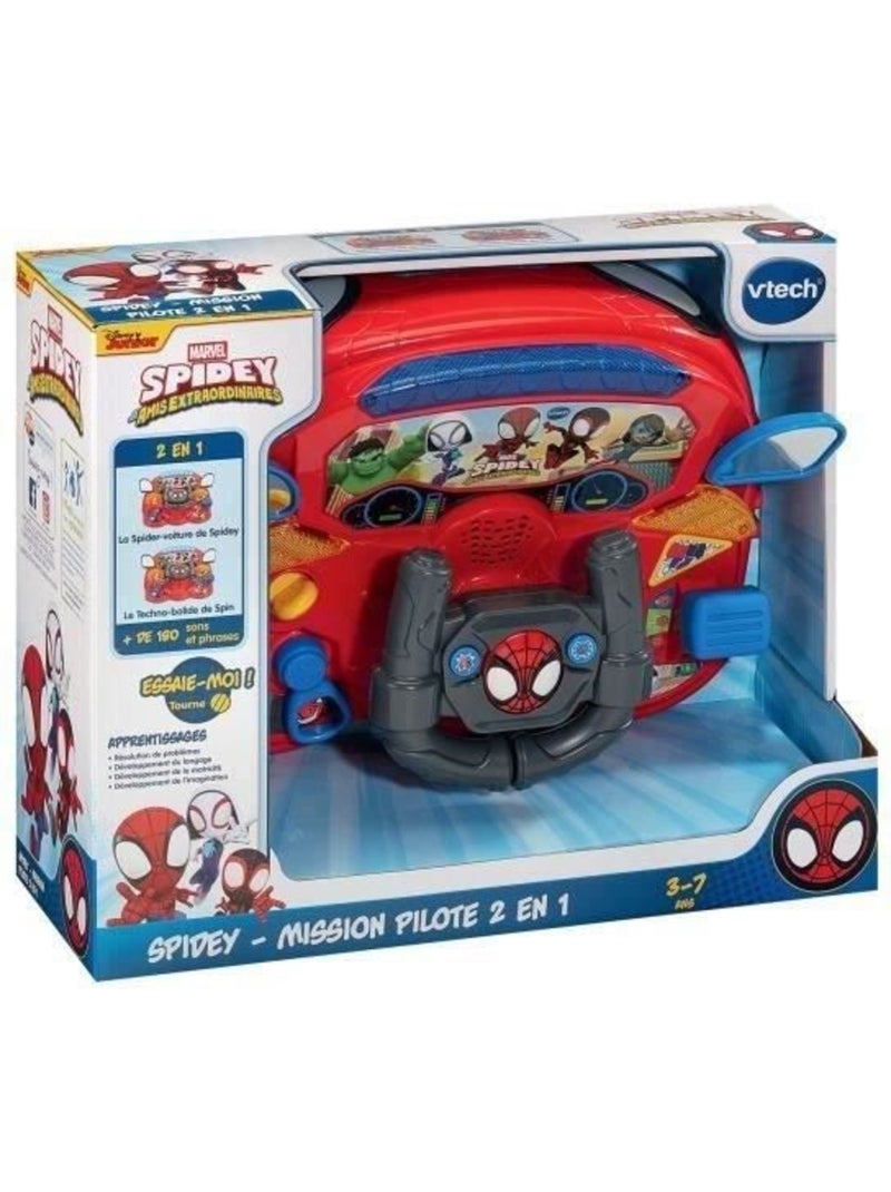 Vtech - spidey - mission pilote 2 en 1 - multicolore Multicolore - Kiabi
