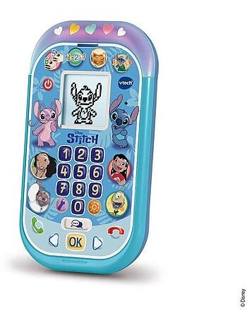 Vtech - stitch - le smartphone éducatif - bleu