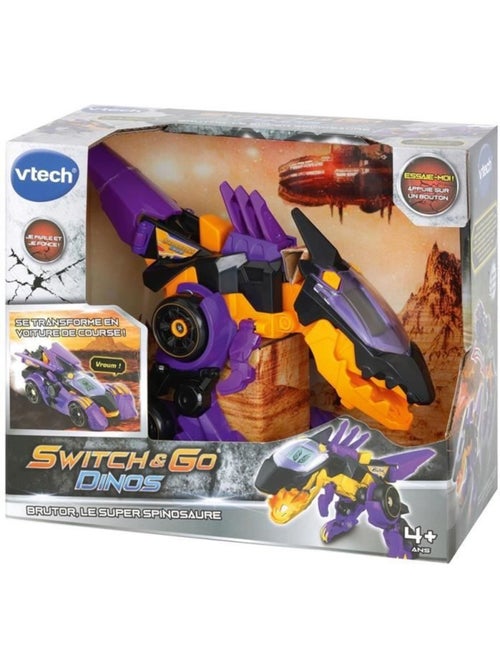 VTECH - Switch & Go Dinos - Brutor, Super Spinosaure - Jouet interactif pour enfant - Kiabi