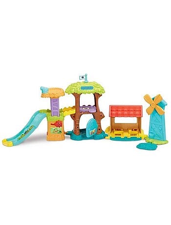 Vtech - tut tut animo bisous - super maison toboggan (+ violette, la vache pipelette) - multicolore