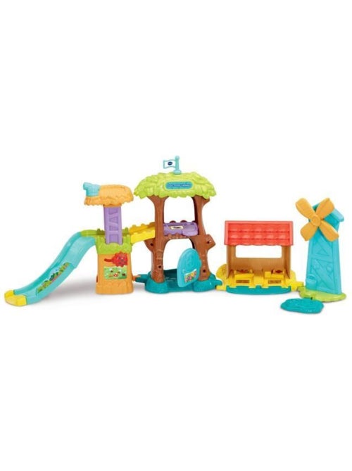 Vtech - tut tut animo bisous - super maison toboggan (+ violette, la vache pipelette) - multicolore - Kiabi