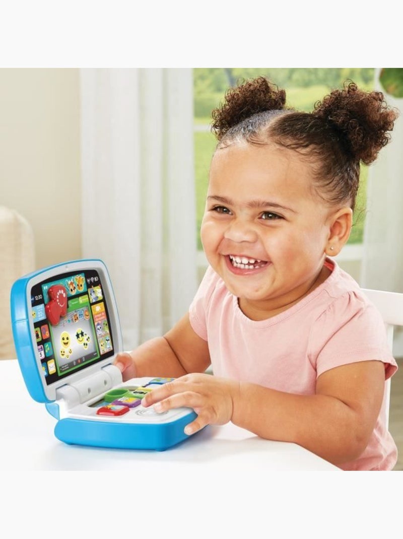 Vtech baby - baby ordi des découvertes - ordinateur portable interactif pour enfants - bleu - mixte Bleu - Kiabi