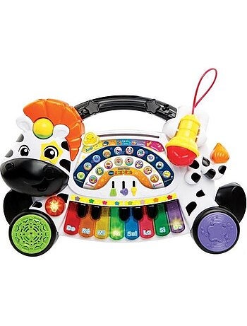 VTECH BABY - Jungle Rock - Piano Zèbre - Jouet Musical Enfant