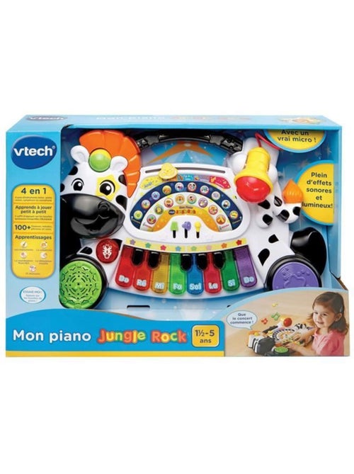 Vtech baby - jungle rock - piano zèbre - jouet musical enfant - Kiabi