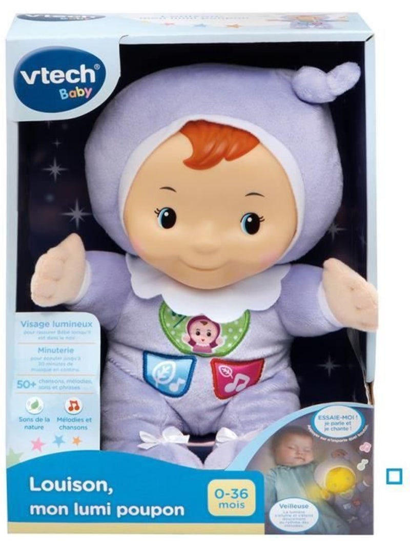 Vtech baby - louison, mon lumi poupon Blanc - Kiabi
