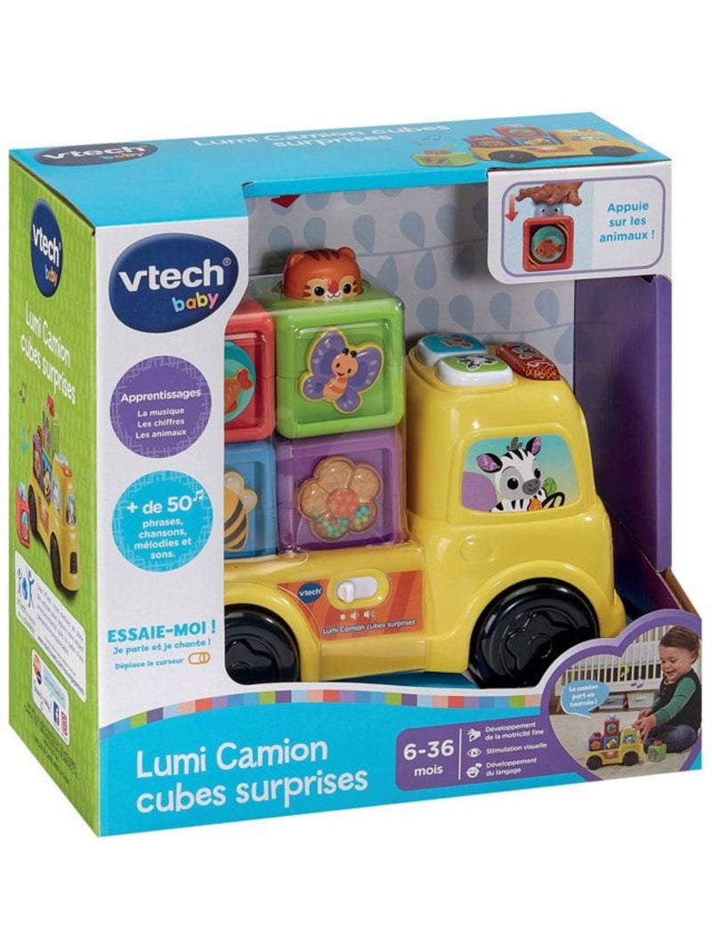 Vtech baby - lumi camion cubes surprises - multicolore Jaune - Kiabi