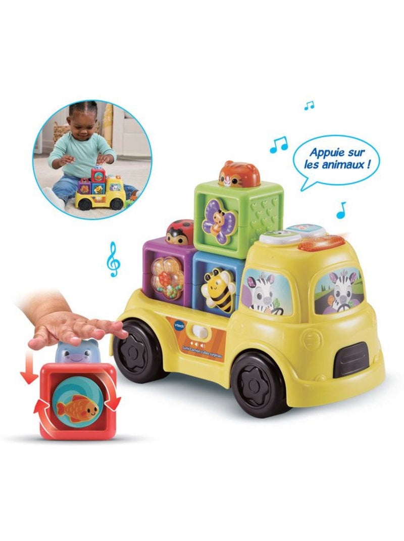 Vtech baby - lumi camion cubes surprises - multicolore Jaune - Kiabi