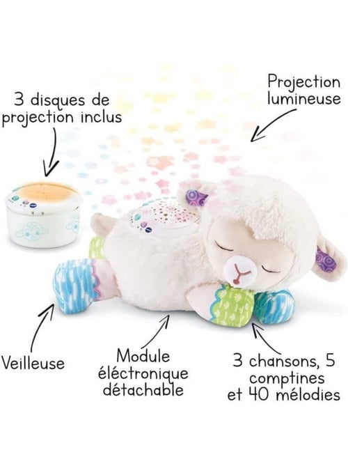 VTECH BABY - Manon, Lumi Mouton Nuit Etoilée 3 en 1 - Kiabi