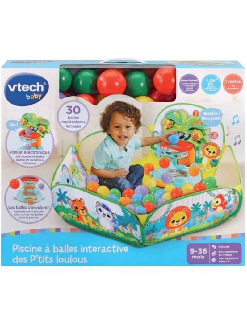 Vtech Baby Piscine à Balles Interactive Des P'tits Loulous Multicolore - Kiabi