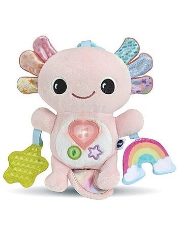 VTECH ELIOTT, BEBE AXOLOTL MUSICAL (BOUTEILLES PLASTIQUE RECYCLÉES)