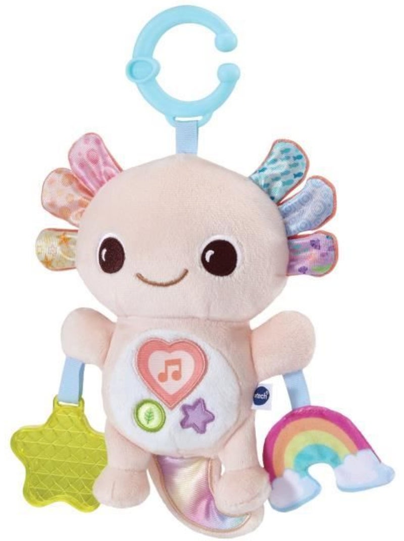 VTECH ELIOTT, BEBE AXOLOTL MUSICAL (BOUTEILLES PLASTIQUE RECYCLÉES) Rose - Kiabi