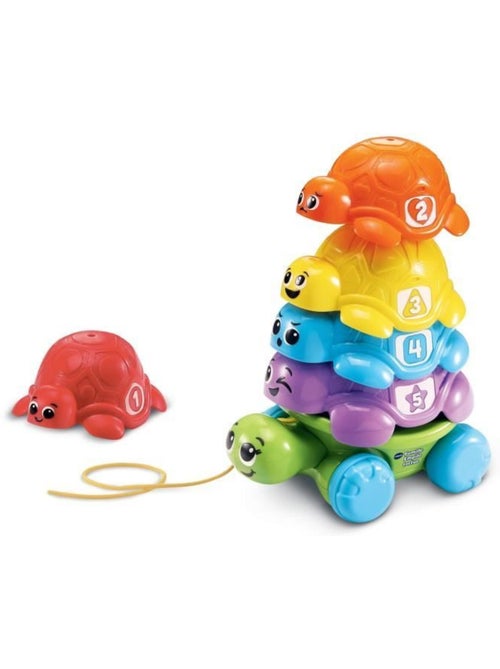 Vtech-famille empilo tortue (plastique reutilise) - Kiabi Vtech-famille empilo tortue (plastique reutilise) - Kiabi