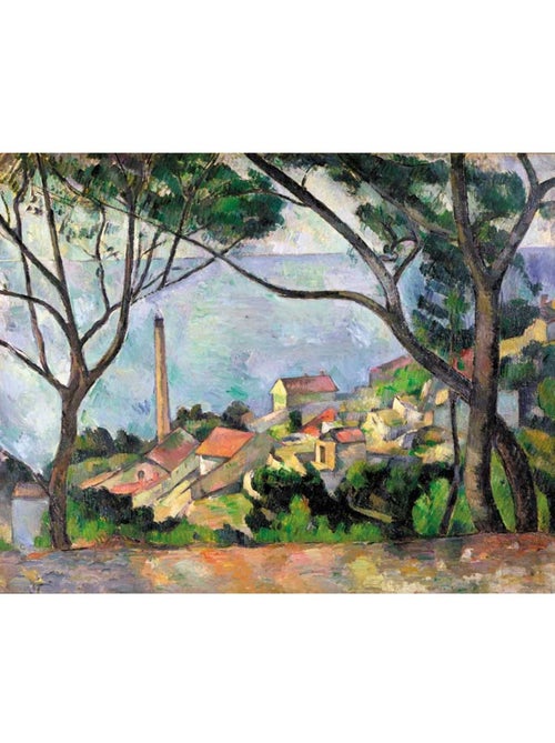 Vue sur l'Estaque de Paul Cézanne - Kiabi