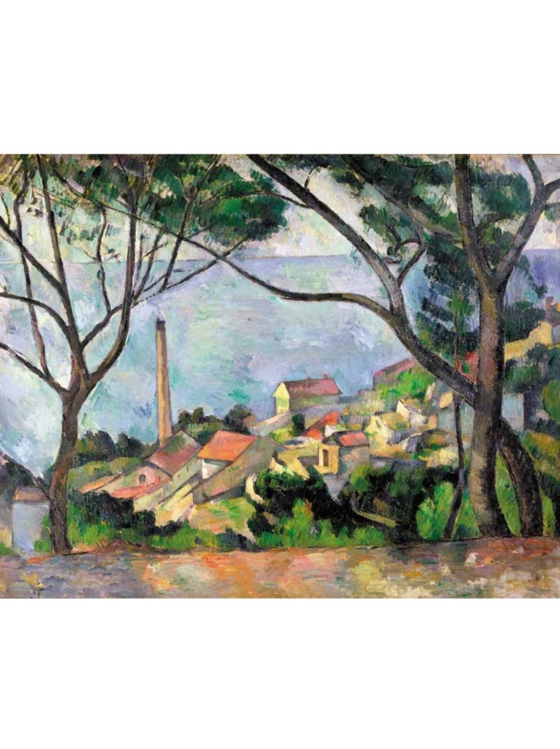 Vue sur l'Estaque de Paul Cézanne N/A - Kiabi