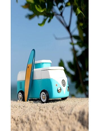 VW Beach Bus sunset jaune