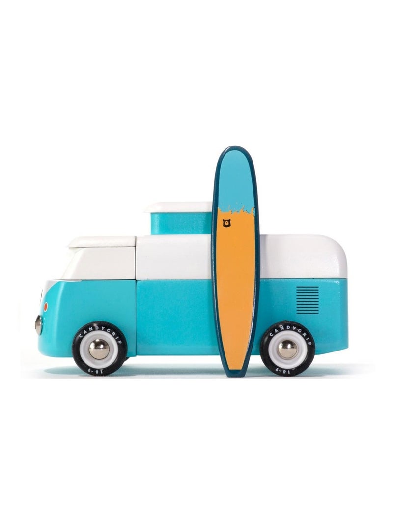 VW Beach Bus bleu océan Bleu - Kiabi