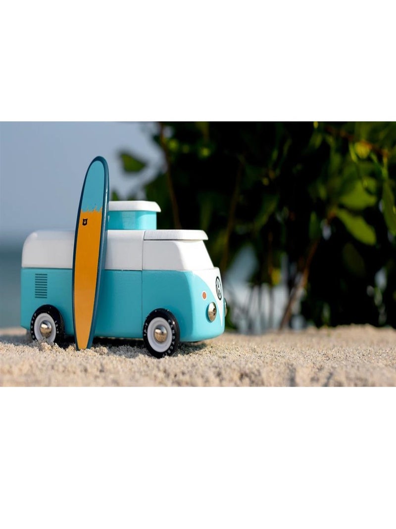 VW Beach Bus bleu océan Bleu - Kiabi