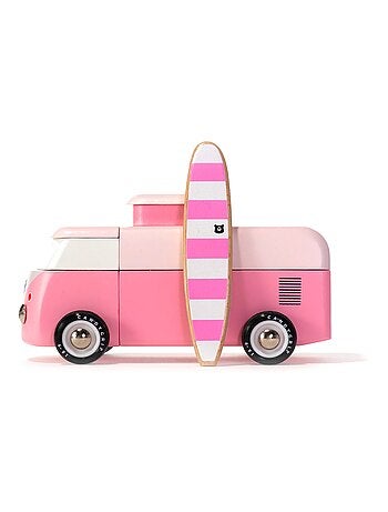 VW Beach Bus sunset jaune