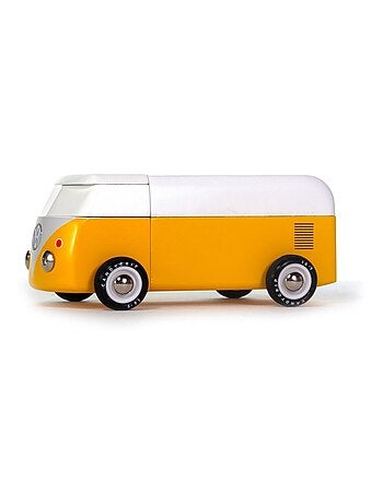 VW Beach Bus sunset jaune