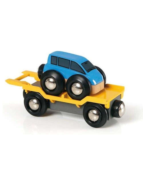 Wagon Transport de voiture bleu - Kiabi