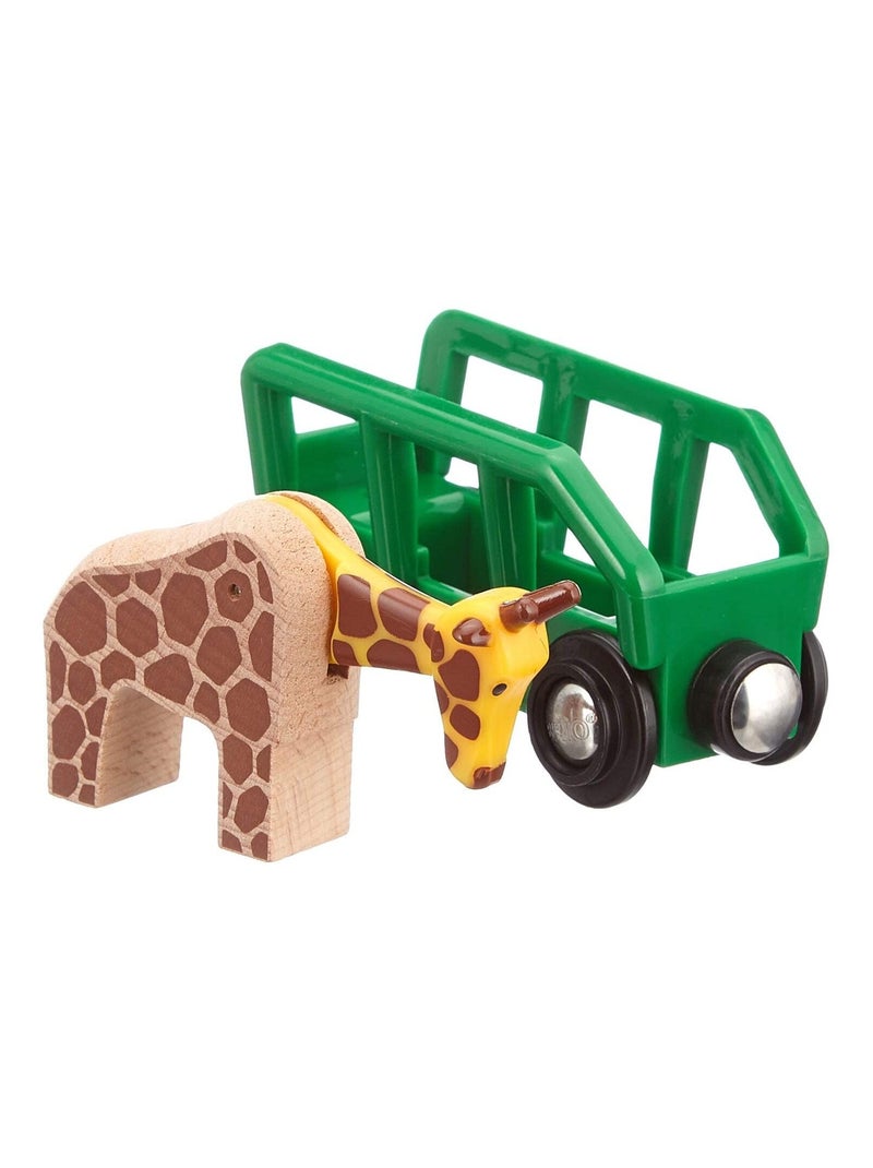 Wagon transporteur de girafe Vert - Kiabi