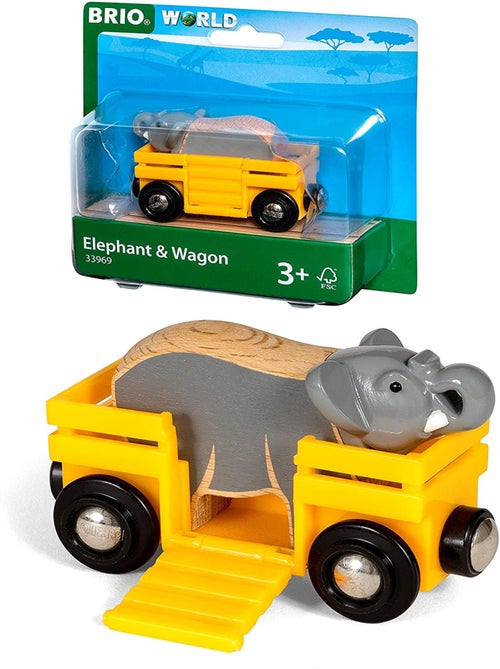 Wagon transporteur d'éléphant - Kiabi