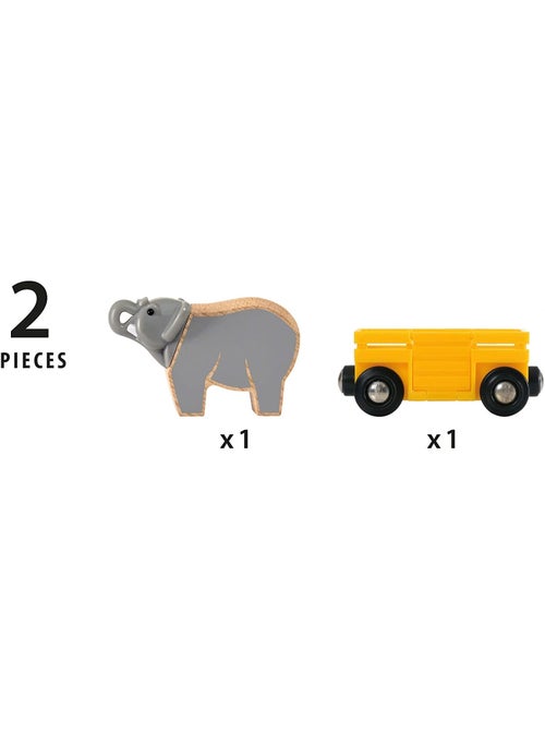 Wagon transporteur d'éléphant - Kiabi