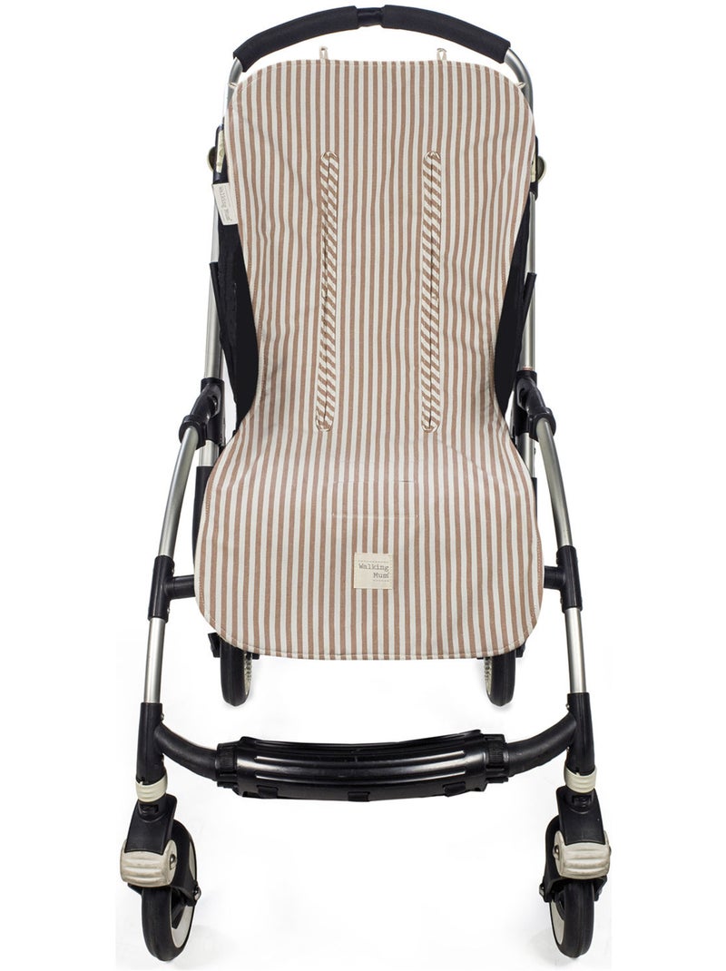 Walking Mum - Assise pour poussette Marron - Kiabi