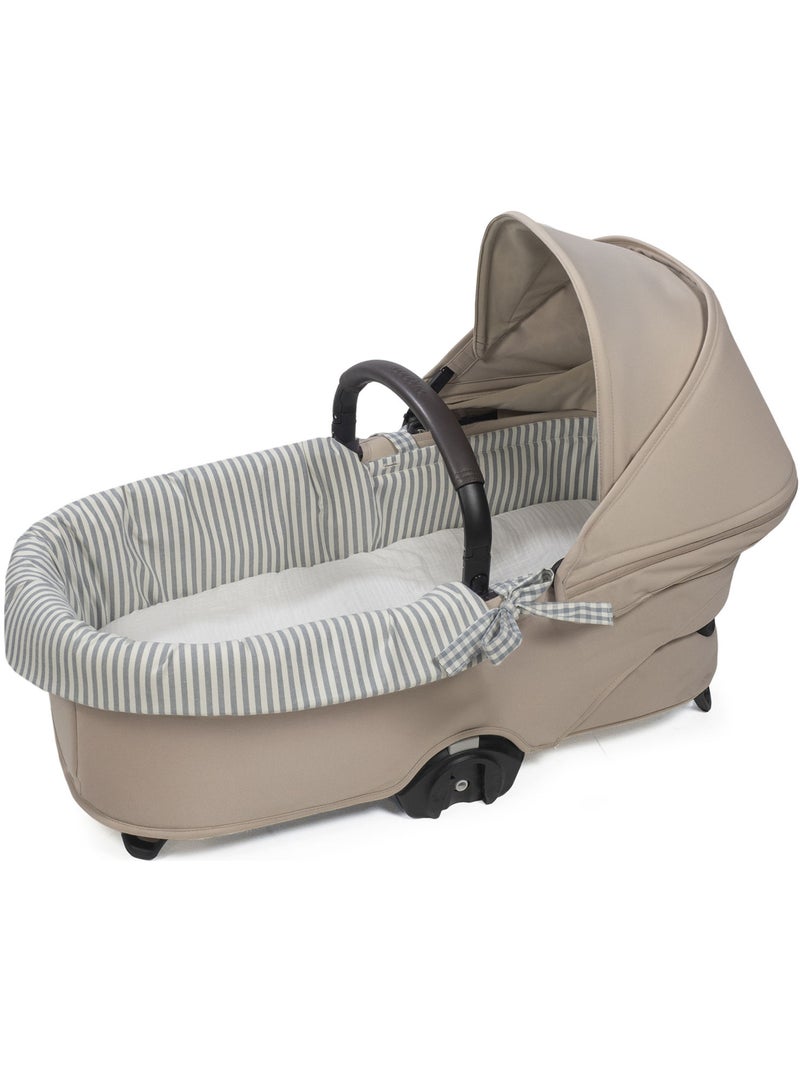 Walking Mum - Housse de nacelle et drap housse pour nacelle Vert - Kiabi