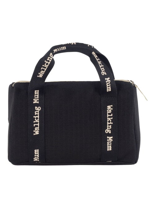 Walking Mum - Mini Bag Eco Mum Black - Kiabi Walking Mum - Mini Bag Eco Mum Black - Kiabi
